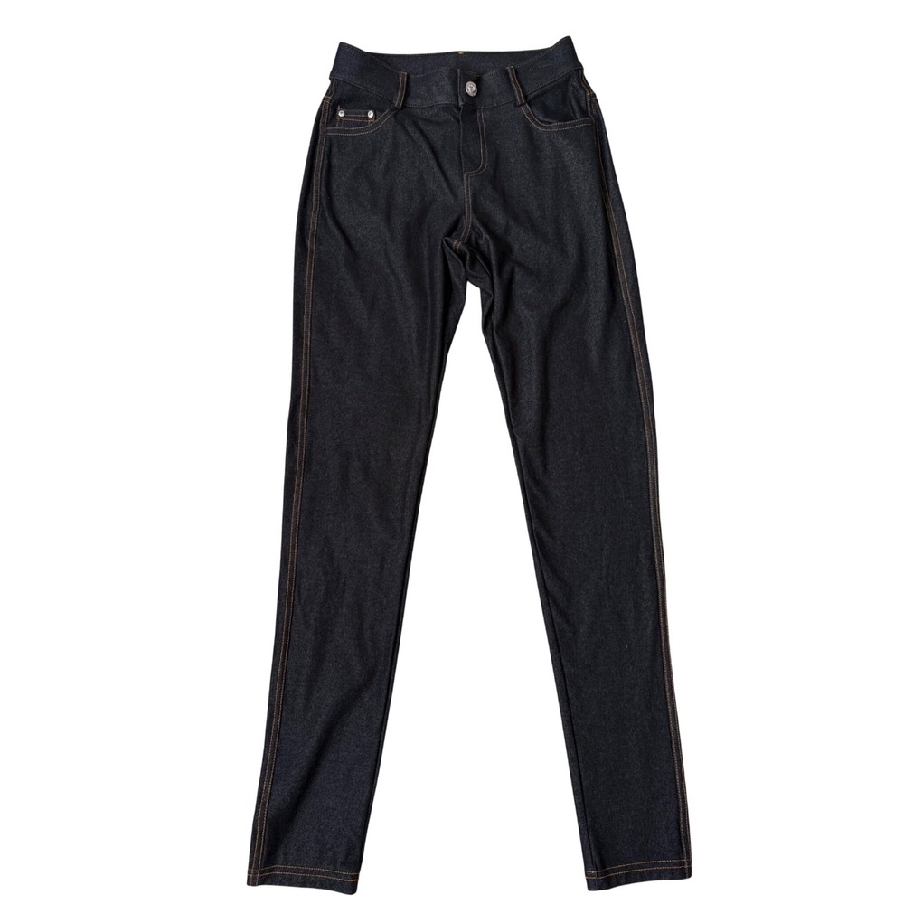 Whimsigoth Grunge Indie Yelete Dark Skinny Denim Legging High Rise Stretch‎ M